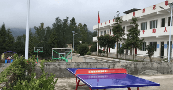 任你博再生为农村乡镇捐赠基础设施设施，助力东西部扶贫